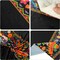 6 Pcs Day of The Dead Plastic Tablecloths 54 x 108 Inch(Black)